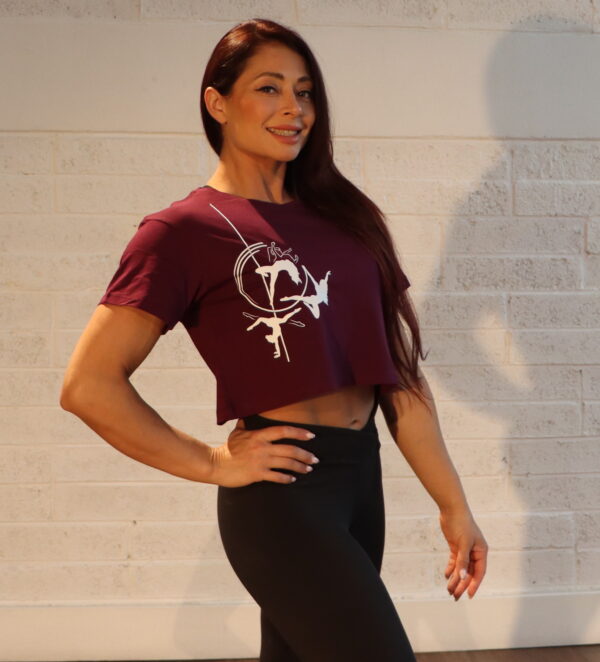 Tribe Signature - Crop Top - Mullberry
