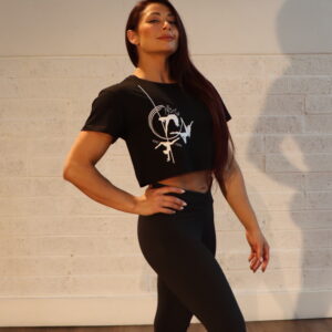 Tribe Signature - Crop Top - Black