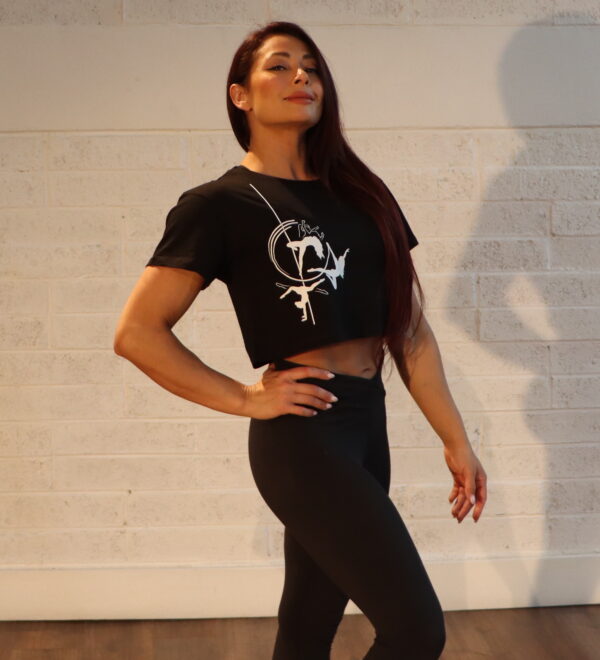 Tribe Signature - Crop Top - Black