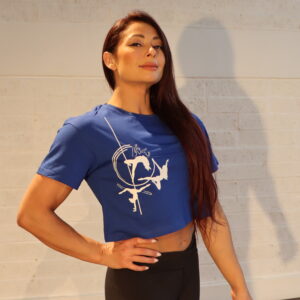 Tribe Signature - Crop Top - Blue