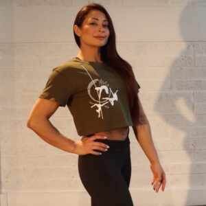 Tribe Signature - Crop Top - Green