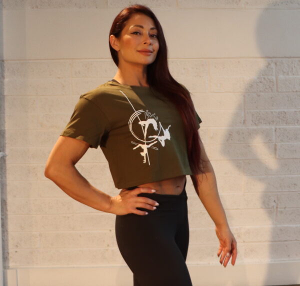 Tribe Signature - Crop Top - Green